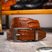 Marco Di Milano Riccardo Belt Bay Apache Leather Loafer