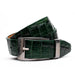 Marco Di Milano Riccardo Belt Forest Green Leather Shoe