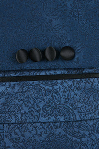 "Hugo" Blue Tuxedo Jacket (Separates)