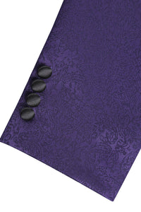 "Hugo" Purple Tuxedo Jacket (Separates)