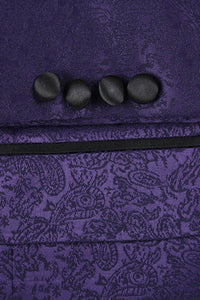 "Hugo" Purple Tuxedo Jacket (Separates)