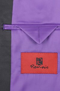 "Hugo" Purple Tuxedo Jacket (Separates)
