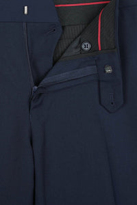 "Rafael" Navy 2-Button Notch Suit (2-Piece Set)