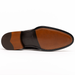 Zelli Roma Genuine Caiman Crocodile Penny Loafers in Cognac