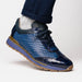 Marco Di Milano Roma Navy Leather Loafers