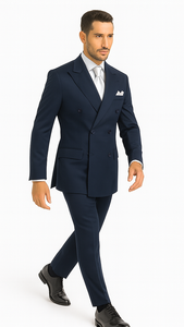 Rossi Man ARTHUR RM2302 Double-Breasted Suit – Men’s Formalwear