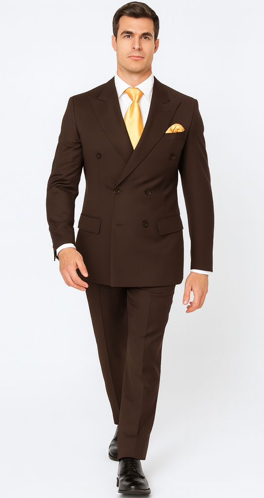 Rossi Man ARTHUR RM2303 Double-Breasted Suit – Formalwear for Men