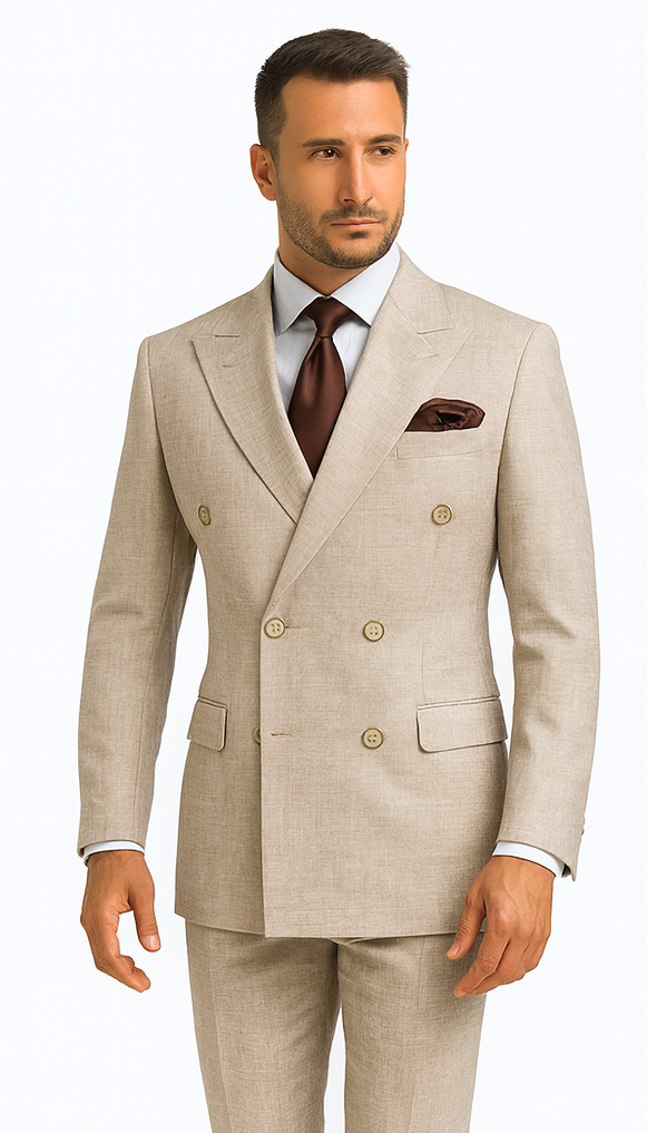 Rossi Man ARTHUR RM2306 Double-Breasted Suit – Modern Classic Men’s Formalwear