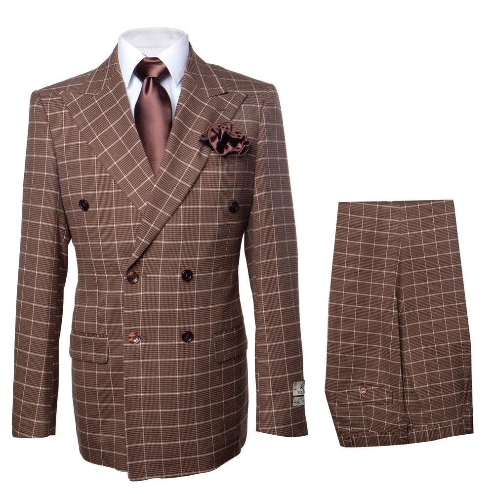 Rossi Man ARTHUR RM2317 Double-Breasted Suit – Men’s Formalwear