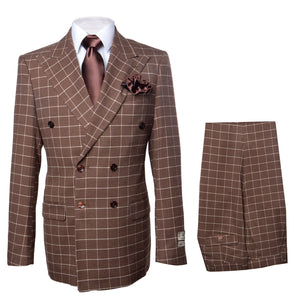 Rossi Man ARTHUR RM2317 Double-Breasted Suit – Men’s Formalwear