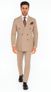 Rossi Man ARTHUR RM2320 Double-Breasted Suit – Men’s Formalwear