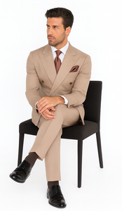 Rossi Man ARTHUR RM2320 Double-Breasted Suit – Men’s Formalwear