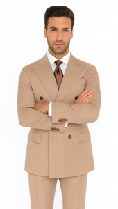 Rossi Man ARTHUR RM2320 Double-Breasted Suit – Men’s Formalwear