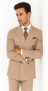 Rossi Man ARTHUR RM2320 Double-Breasted Suit – Men’s Formalwear