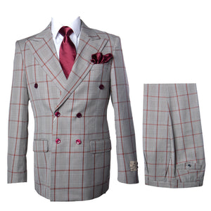 Rossi Man ARTHUR RM2321 Double-Breasted Suit – Classic Men’s Formalwear