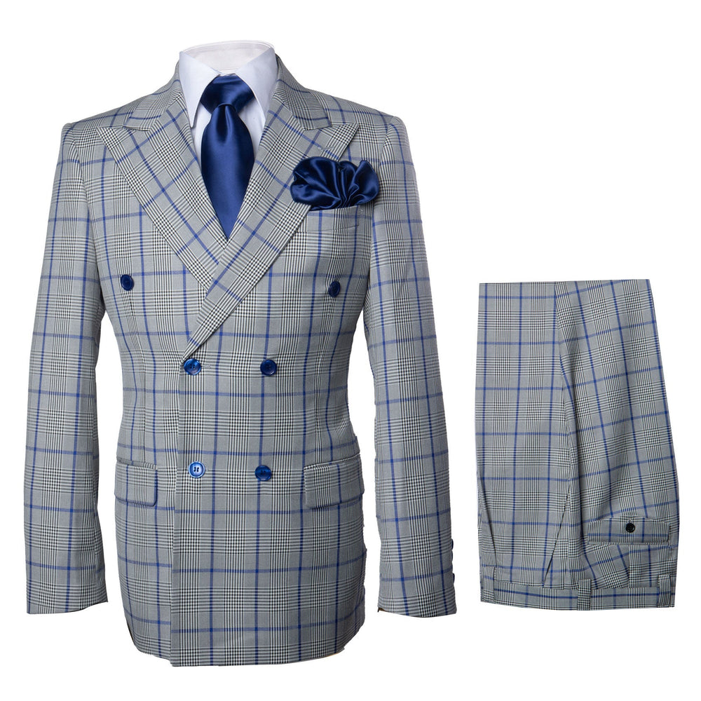 Rossi Man ARTHUR RM2322 Double-Breasted Suit – Classic Men’s Formal