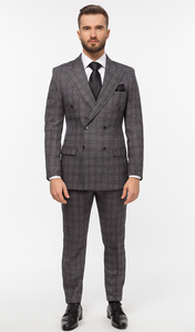 Rossi Man ARTHUR RM2323 Double-Breasted Suit – Classic Men’s Formalwear