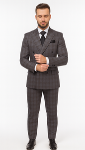 Rossi Man ARTHUR RM2323 Double-Breasted Suit – Classic Men’s Formalwear