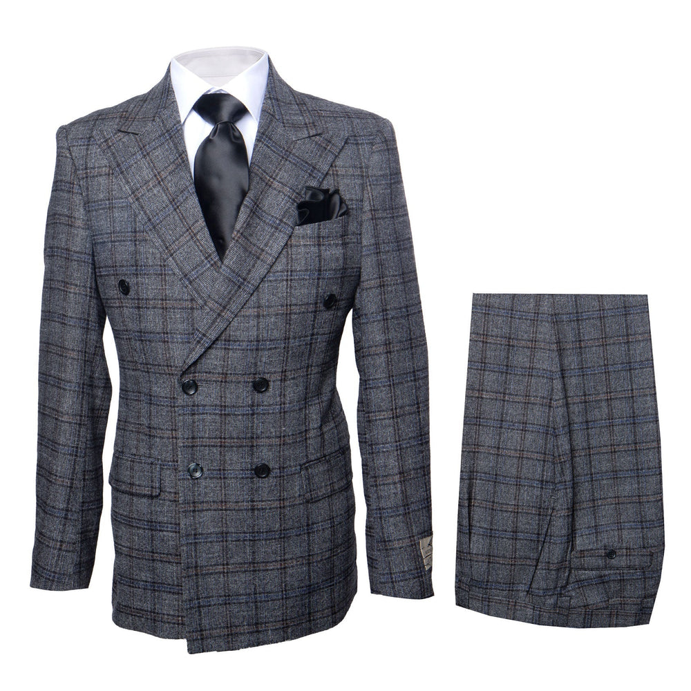 Rossi Man ARTHUR RM2323 Double-Breasted Suit – Classic Men’s Formalwear