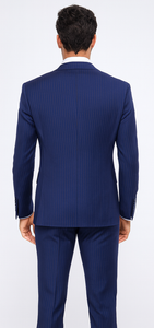 Rossi Man BOND RM1782 Slim Fit 3-Piece Suit – Modern Men’s Formalwear