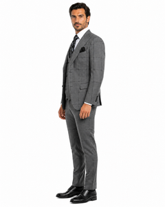 Rossi Man Men’s Dress Suit | Classic Rossiman Formalwear for Timeless Style – Italian Tailored Slim Fit Suit
