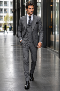 Rossi Man Men’s Dress Suit | Classic Rossiman Formalwear for Timeless Style – Italian Tailored Slim Fit Suit