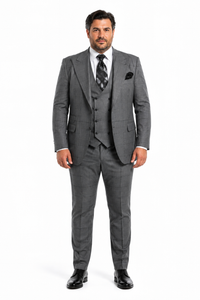 Rossi Man Men’s Dress Suit | Classic Rossiman Formalwear for Timeless Style – Italian Tailored Slim Fit Suit