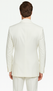Rossi Man ELI RM202 Winter White 3-Piece Suit – Tailored Men’s Formalwear Set
