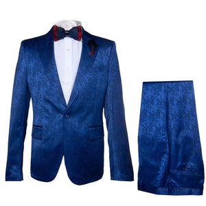 Rossi Man LEO RM1906 Men’s Slim Fit 2-Piece Suit – Modern Formalwear for Special Events