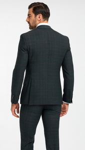Rossi Man MAX RM1788 Slim Fit 3-Piece Suit – Men’s Formalwear