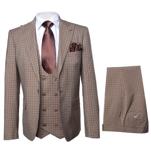 Rossi Man MAX RM1839 Slim Fit 3-Piece Suit – Men’s Formalwear