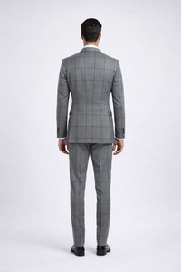 Rossi Man Men’s Dress Suit | Classic Rossiman Formalwear for Timeless Style – Italian Tailored Slim Fit Suit