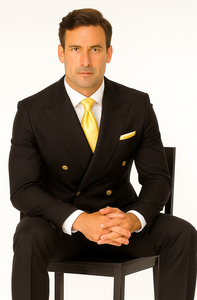 Rossi Man MILANO RM1173 Modern Slim Fit Men’s Suit – Formalwear for Special Occasions