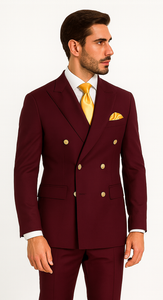 Rossi Man Milano RM1174 Modern Fit Business Suit – Men’s Formal Attire