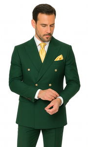 Rossi Man Milano RM1190 Bold Green Slim Fit Suit – Modern Men’s Formalwear