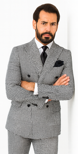 Rossi Man Milano RM1588 – Men’s Modern 3-Piece Slim Fit Suit - Stylish Formal Outfit for Events