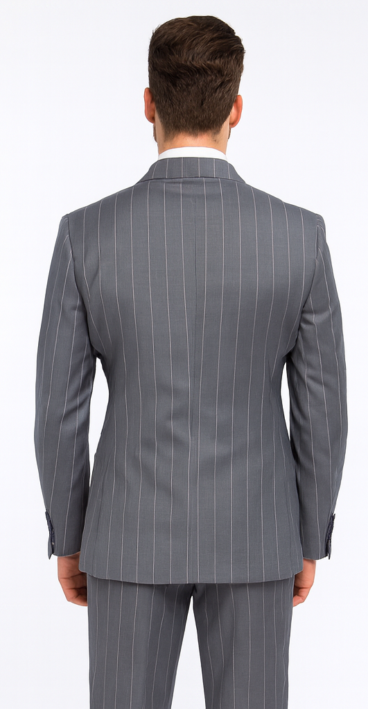 Rossi Man Milano RM1726 – Men’s Modern Fit 3-Piece Suit - Stylish Formalwear for Every Occasion