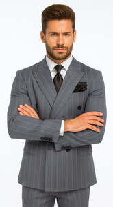 Rossi Man Milano RM1726 – Men’s Modern Fit 3-Piece Suit - Stylish Formalwear for Every Occasion