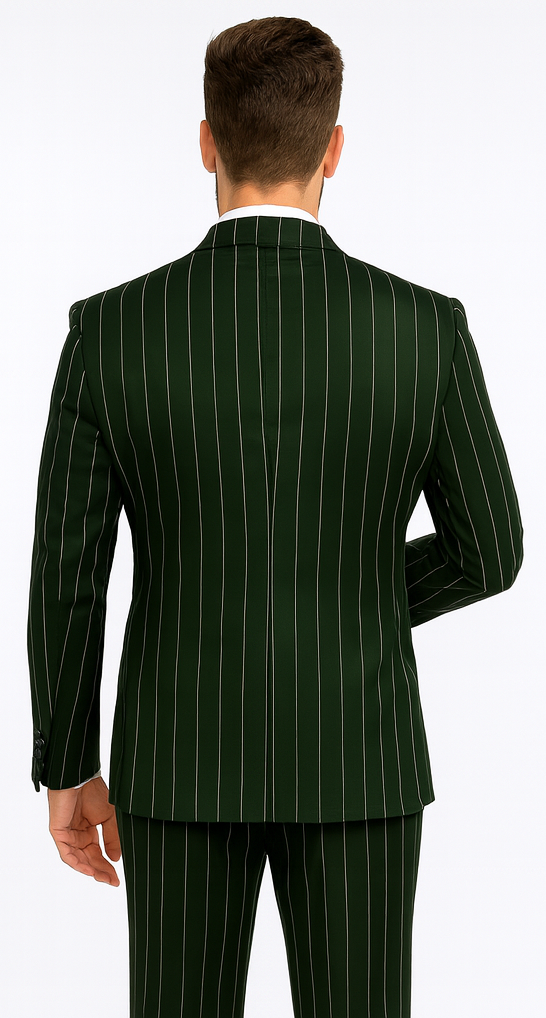 Rossi Man Milano RM1727 – Men’s 3-Piece Slim Fit Suit - Formalwear for Stylish Gentlemen