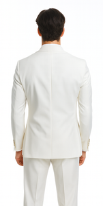 Rossi Man Milano RM1770 – Men’s Modern Slim Fit 3-Piece Suit - Formalwear for Every Occasion