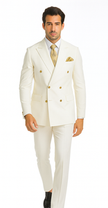 Rossi Man Milano RM1770 – Men’s Modern Slim Fit 3-Piece Suit - Formalwear for Every Occasion