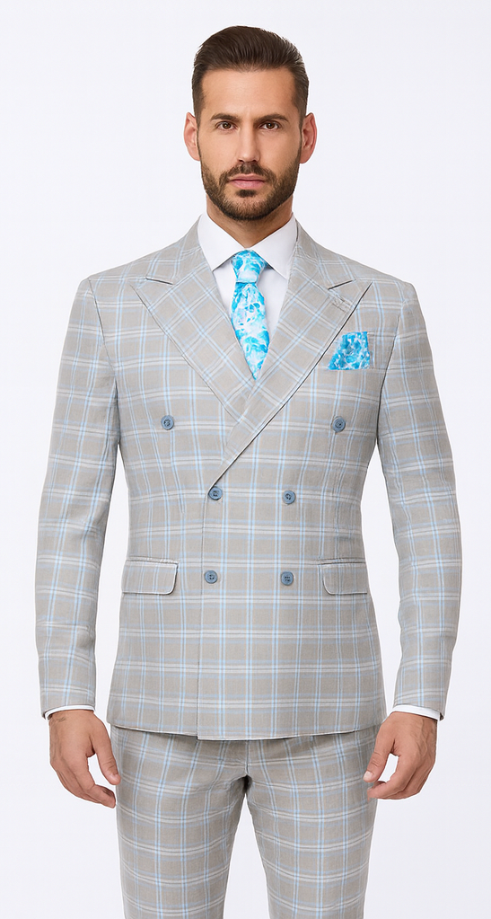 Rossi Man Milano RM1829 – Elegant Tailored Suit for Men - Modern Premium Formalwear