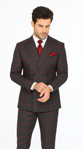 Rossi Man Milano RM1844 Black Formal Suit – Men’s Modern Collection