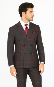 Rossi Man Milano RM1844 Black Formal Suit – Men’s Modern Collection