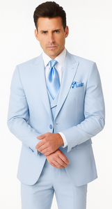 Rossi Man Paul RM1395 – Men’s Classic Tailored Suit - Elegant Formalwear for Men