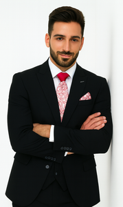 Rossi Man Remo RM1757 – Men’s Tailored Fit Suit - Modern Elegant Formal Style