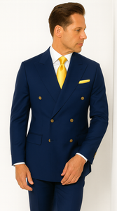 Rossi Man RM1102 Milano Collection Modern Fit Suit for Men – Stylish Formalwear for Special Events
