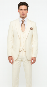 Rossi Man RM1206 – Sydney II Collection 3-Piece Slim Fit Suit for Men - Modern Tailored Formalwear