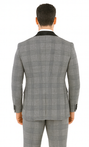 Rossi Man RM1295 Classic 3-Piece Smoking Tuxedo – Men’s Formalwear