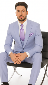 Rossi Man RM1396 – Paul Collection Elegant Formal Suit for Men - Tailored Modern Style